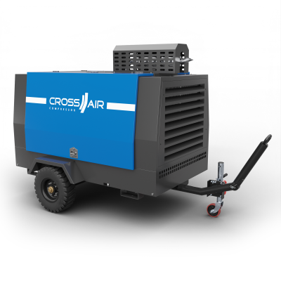 Дизельный передвижной компрессор CrossAir Borey102-7F